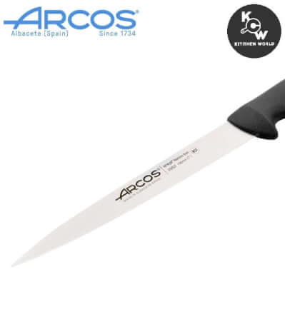 มีดแล่ปลาสแตนเลส Arcos 295225 ขนาด 19 ซม. สีดำ_8